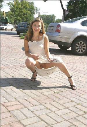 all upskirt voyeur - Public Sitting Upskirt Voyeur