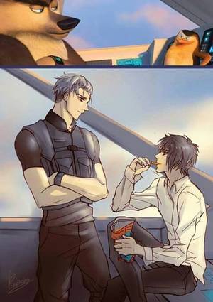 Marlin Madagascar Porn - Penguins of Madagascar as humans