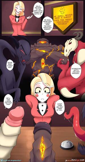 front cartoon sex - Hazbin Hotel: Charlie's Front Desk Service (NSFW Comic) porn comic - the  best cartoon porn comics, Rule 34 | MULT34
