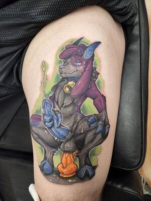 Disturbing Furry Porn - Furry porn tattoo : r/trashy