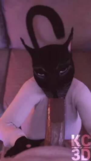 3d Cat Pov Porn - Aziya Blowjob POV - KC3D