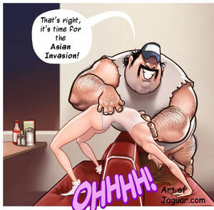 animated flexible sex - Flexible Asian teen girl turns on a fat - Cartoon Sex - Picture 3