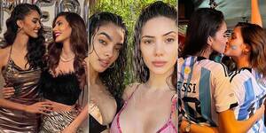 lesbian nudist pageant - 20 Pics of Wives Miss Puerto Rico & Miss Argentina That Make Us Smile