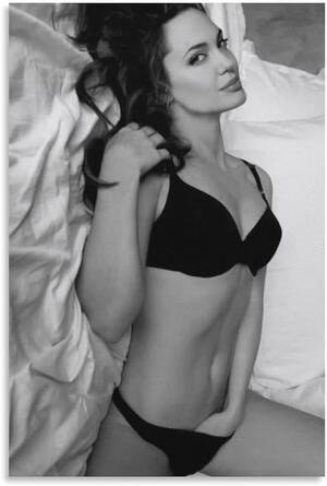 Gift Porn Sex Angelina Jolie - Amazon.co.jp: Angelina Jolie Nude Porn Sexy Hot Girl Art Panel Canvas  Poster Wall Art Birthday Gift Home Artwork Ready to Hang 24x36inch (60x90cm)
