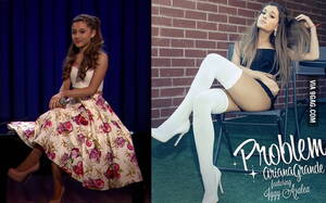 Ariana Grande Porn Dick - Ariana grande before and after the Dick - 9GAG