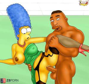 Marge Simpson Porn Big Black Boobs - Marge Simpson Likes BIG BLACK COCK