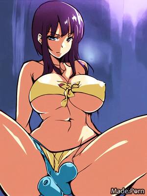 asian thong dildo - Porn image of seductive hentai perfect boobs 20 dildo asian panties created  by AI