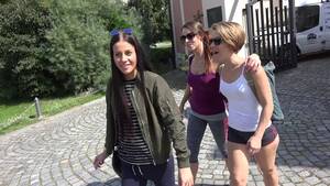 czech public lesbian - Lesbians Fuck In Public - FAPCAT