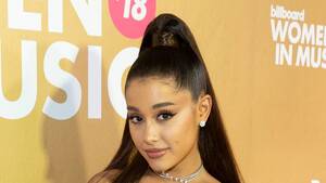 Ariana Grande Porn Captions Bdsm - Ariana Grande Shares Rare Photo With Husband Dalton Gomez