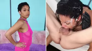 ghetto skinny ass - Skinny Black Girl Gets Her Throat and Ass Impaled For 52-Minutes.
