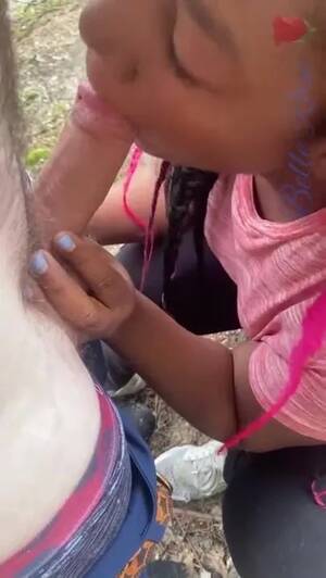 interracial exhibition - Free Interracial Exhibition Forest Bang w/ bj pov Porn Video - Ebony 8