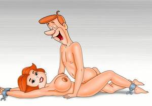 jetsons cartoon porn tram - Busty Jane Jetson is nude and chained while her happy husband George is  fucking her! | Jetsons hentai