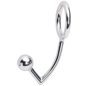 Anal Butt Plug With Cock Ring - Omn Chrome Plated Anal Ball With Cock Ring Metal Steel Hook Plug Anal Butt  Ring 1.75'' Didlo Sexy Womens From Wxf942015, $46.77| Dhgate.Com