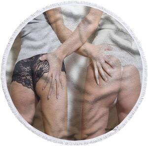 hot lesbian nude beach sex - Moslion Woman Beach Towel Blanket LGBT Lesbian Two Sexy Women with Their  Hands in Ass Sexual Towel Soft Microfiber Tapestry with Tassel 63 Inches  for Kids Adults : Amazon.ca: Home