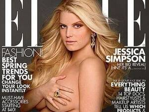 Jessica Simpson Boobs Porn - Jessica Simpson Nude, Pregnant Magazine Cover Censored in Arizona Grocery  Store: 'PLEASE DO NOT REMOVE CARDBOARD' | IBTimes