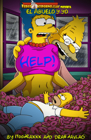 Marge Simpson Cartoon Porn Xxx - Simpsons xxx El abuelo y Marge follando - Vercomicsporno