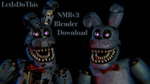Nightmare Bonnie Porn - Nightmare Bonnie V3! by lettuce-boi on DeviantArt