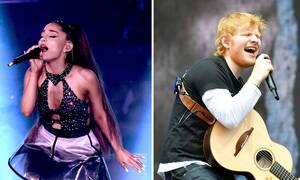 Ariana Porn - Pornographic' songs by Ed Sheeran and Ariana Grande banned in Indonesian  province | Indonesia | The Guardian