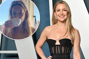 Kate Hudson Porn - Oliver Hudson has hilarious response to sister Kate's topless pic