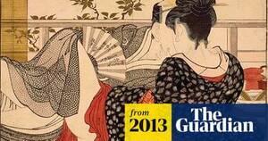 japanese vintage porn drawing - Erotic bliss shared by all at Shunga: Sex and Pleasure in Japanese Art | Art  | The Guardian