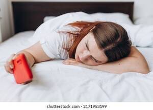 girl sleeping - Woman Lies Bed Holding Clitoral Vibrator Stock Photo 1886319109 |  Shutterstock