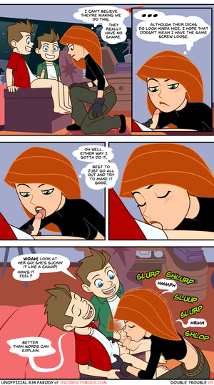 Kim Possible Porn Comics - Double Trouble - Incognitymous Porn comic, Rule 34 comic, Cartoon porn comic  - GOLDENCOMICS