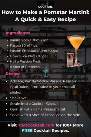 Make A Porn Star - How to Make a Pornstar Martini | Supergolden Bakes - YouTube