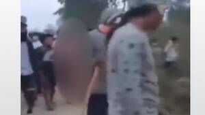 Helpless Girl Forced Sex - Gang rape investigated as video shows abducted Indian women being paraded  naked in Manipur | World News | Sky News