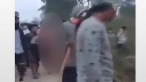 naked forced gangbang - Gang rape investigated as video shows abducted Indian women being paraded  naked in Manipur | World News | Sky News