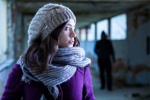 Gloria Clair Fack - person being stalked in parking garage