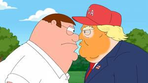 Family Guy Angela Sexy - Family Guy producers break down Trump episode