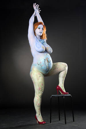 body painting pregnant nude pussy - Body Painting Pregnant Nude Pussy | Sex Pictures Pass