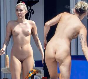 Miley Cyrus Tits - Miley Cyrus Candid Nudes From South America