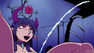 huge strapon anal hentai - Succubus Litika Tries Hard Anal (Hentai) watch online