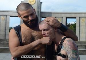 Bg Gay Wolf - Leather Big Wolf vs Axl Black