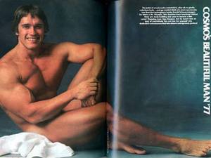 Arnold Schwarzenegger Nude - Back in 1977 before he was \