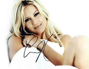 Anna Kournikova Sexy - Anna Kournikova 8x10 Coloured Signed Photo
