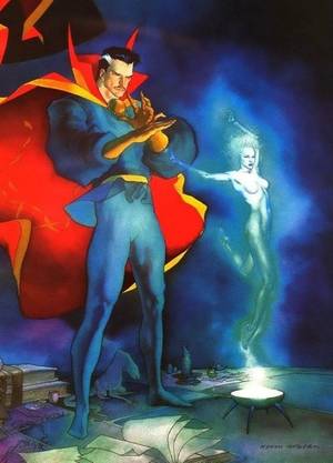 Doctor Strange Porn - Dr. Strange conjuring porn.