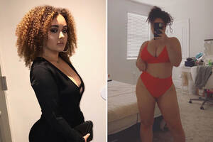 Britney Ashley Porn - Teen Mom Briana DeJesus' sister Brittany nearly pops out of red bikini &  slams 'bullies' after plastic surgery makeover | The US Sun