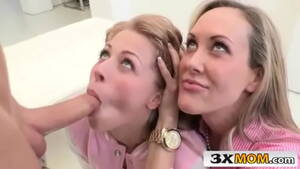 brandi love teaches teens - double bj from milf and teen - XVIDEOS.COM