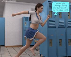 Horny Teacher Porn Locker Room - Locker Room Story- Psmike, 3D - Porn Cartoon Comics
