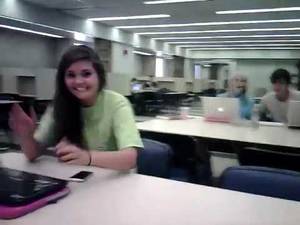 Girl Watches - Girl gets caught watching porn at work