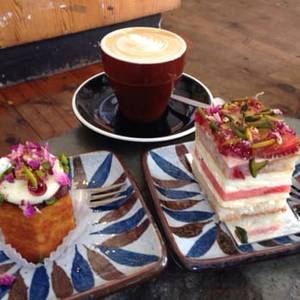 Black Star Safari - Photo of Black Star Pastry - Newtown New South Wales, Australia. Orange  cake and