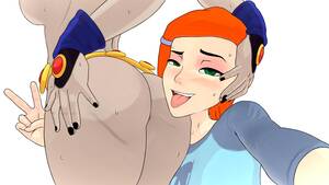 Gwen Tennyson Lesbian Porn - Rule 34 - 2girls 3d 3d (artwork) aged up ass ben 10 cartoon network  crossover dc dc comics duo female female only green eyes gwen tennyson  lesbian light-skinned female nails orange hair