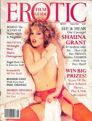 Nazi Porn Movies Redhead B - The Story of the Birth of 'Erotic Film Guide' (1982/83): An Issue by Issue  Guide - The Rialto Report