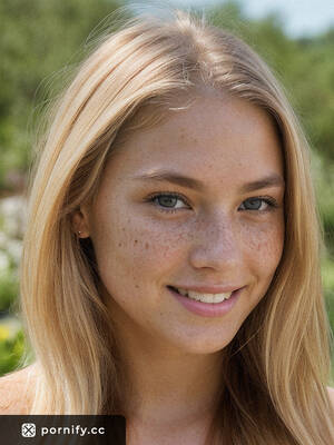 girlfreind handjob messy blonde - Norwegian Teen Blonde with Big Boobs Giving a Messy Haircut and a Handjob  in a Garden | Pornify â€“ Free PremiumÂ® AI Porn