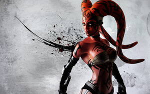 Cgi Hd Porn Wallpapers 1080p Widescreen - Amazing Cgi Warrior, , fantasy, babe, cgi, gothic, horns, women, HD  wallpaper | Peakpx