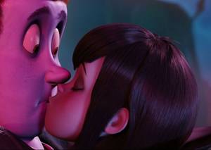 Hotel Transylvania 2 Johnny Porn - That birthday kiss with Johnny still gives me flutter-bats in my stomach!)  And it looks like it was unforgettable for Johnny too :) - In theaters  September