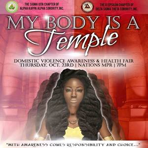 Fau Student Porn - My body is a temple flyer