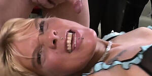 homemade creampie gangbang - Homemade Amateur Creampie Gangbang With German Cum Slut HD SEX Porn Video  13:57